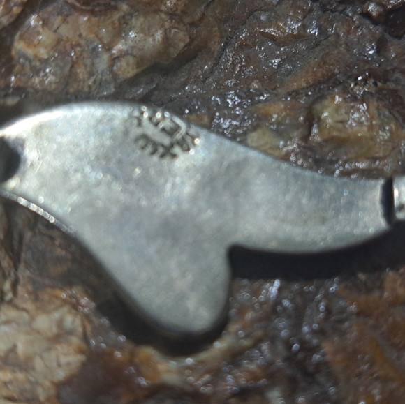 Vintage Taxco ER Sterling Crushed Denim Lapis Panel Link Bracelet 7.75" - Picture 5 of 13